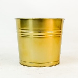Fidan Burada - Fiora Gold Metal Saksı 30 cm